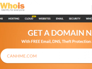 Flash Sale – Whois.com giảm giá tên miền .COM chỉ còn 4.88$