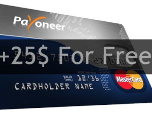 Đăng ký thẻ Payoneer và nhận 25$ tiền thưởng