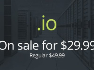 Hover giảm giá 40% tên miền .IO, chỉ còn 29.99$