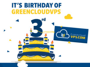 Mừng sinh nhật 3 năm GreenCloudVPS, tưng bừng khuyến mại