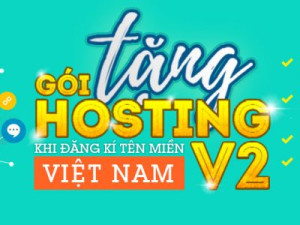 Tặng ngay Web Hosting khi đăng ký Domain